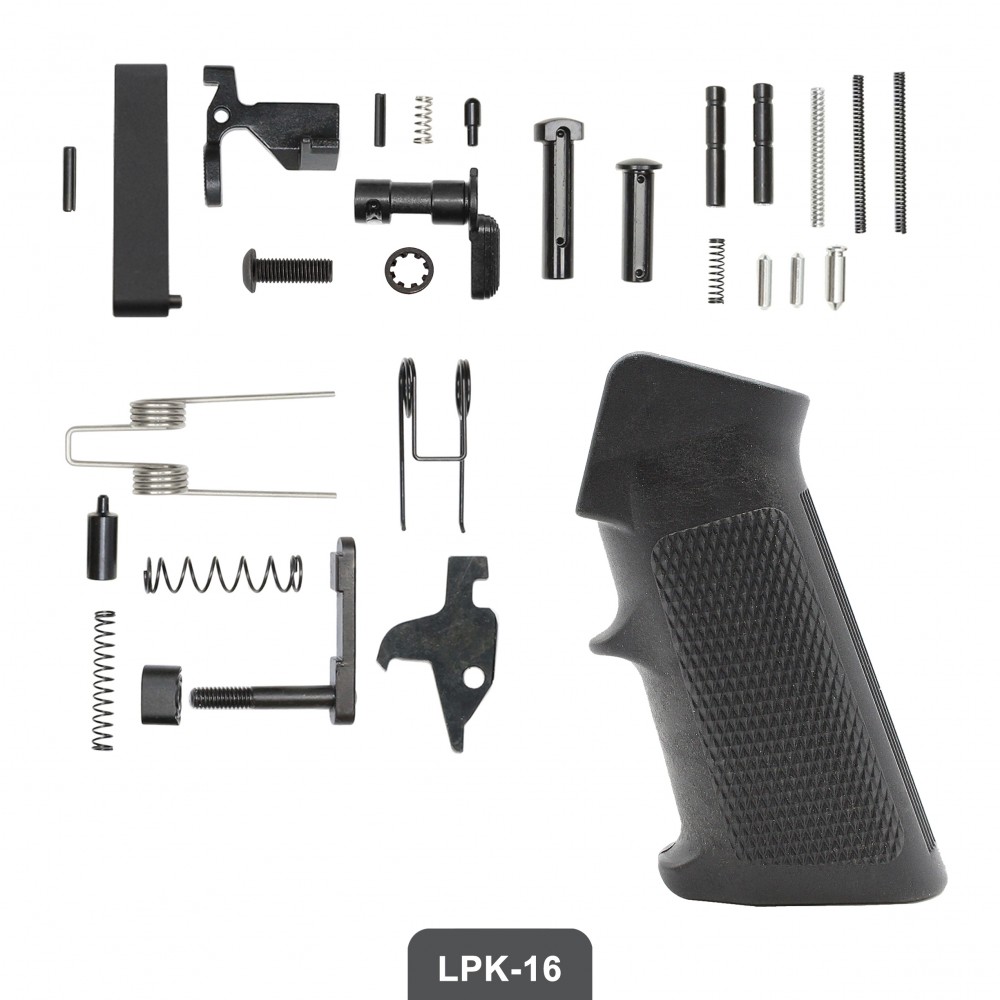 AR-15 Standard Lower Receiver Parts Kit W/ AR-Platform Rise Armament Super Sporting Trigger 