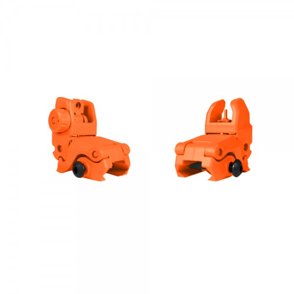 BLEMISH | CERAKOTE HUNTER ORANGE | Back-Up Front and Rear Sights Combo Sets BLEMISH | CERAKOTE HUNTER ORANGE | Back-Up Front and Rear Sights Combo Sets