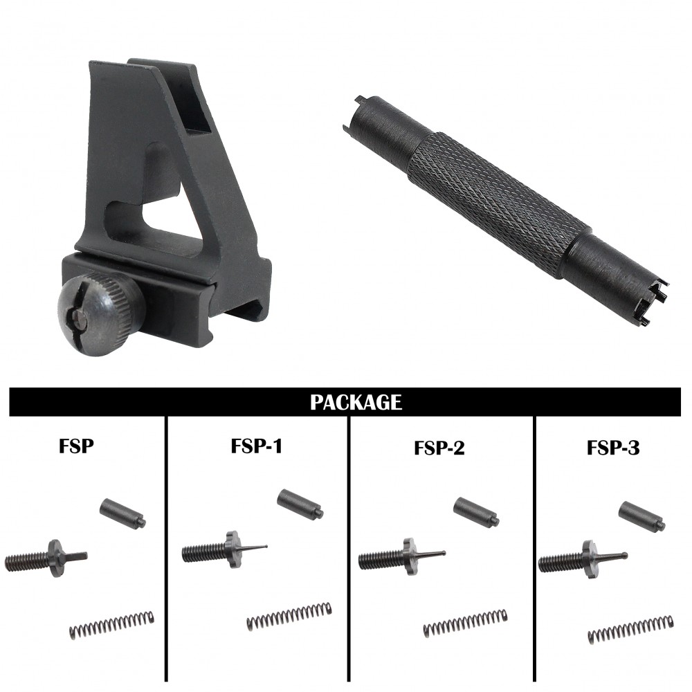 AR15  Front Sight Thumb Fastener Package 