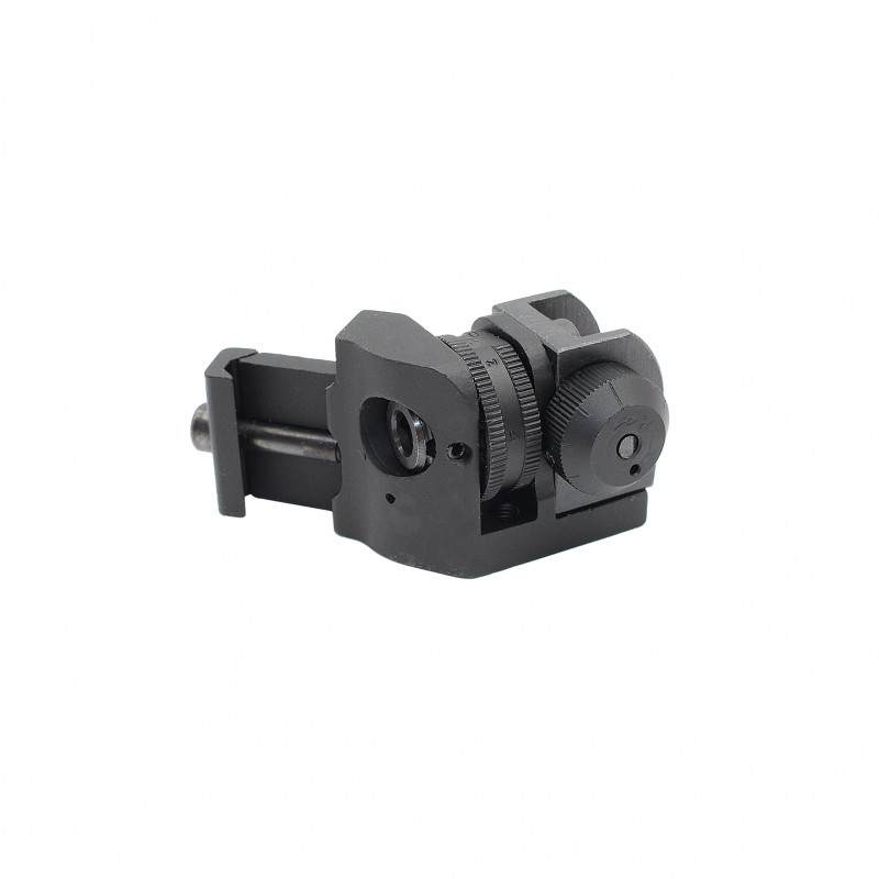Tactical 45 Degree Offset Iron Sights Back Up Rapid Transition Gun Rifle Buis