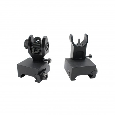AR Front and Rear Flip Up Sights