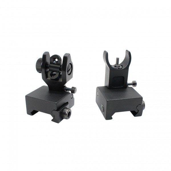 AR Front and Rear Flip Up Sights