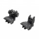 Front And Rear Polymer Flip-Up Sights Front And Rear Polymer Flip-Up Sights