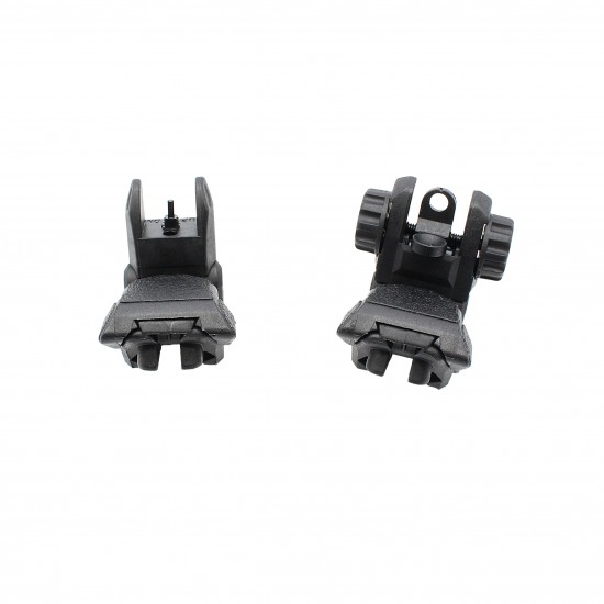 Front And Rear Polymer Flip-Up Sights Front And Rear Polymer Flip-Up Sights