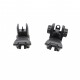 Front And Rear Polymer Flip-Up Sights Front And Rear Polymer Flip-Up Sights