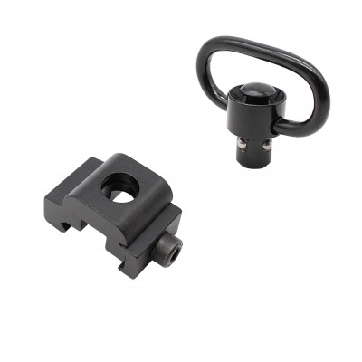 Push Botton QD Sling Swivel W/Base