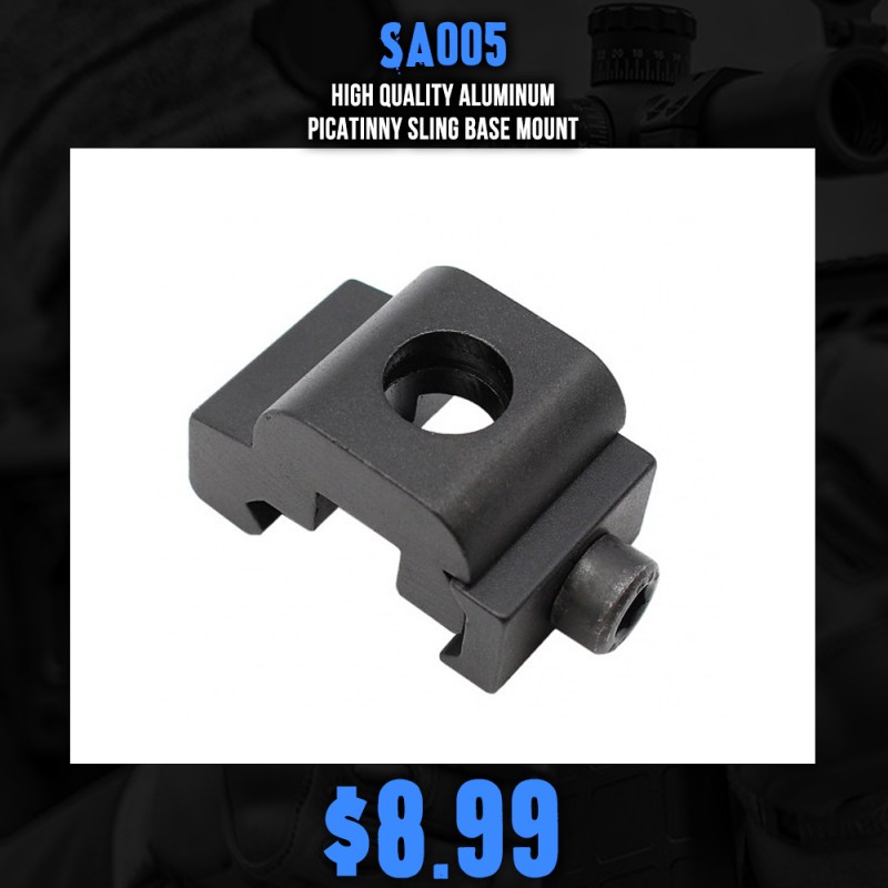 High Quality Aluminum Picatinny Sling Base Mount High Quality Aluminum Picatinny Sling Base Mount