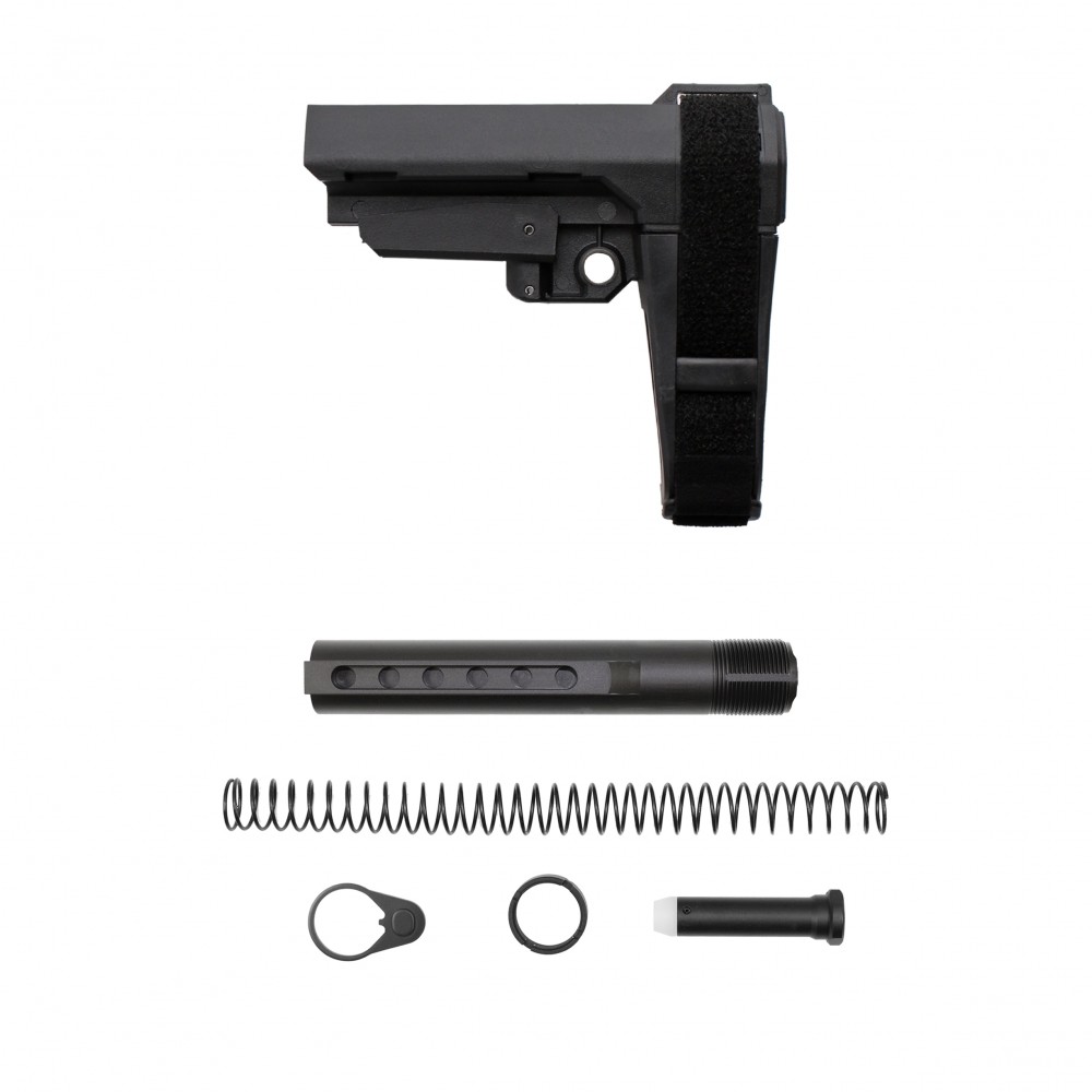 SB Tactical SBA3 Pistol Stabilizing Brace W/Buffer Tube Kit