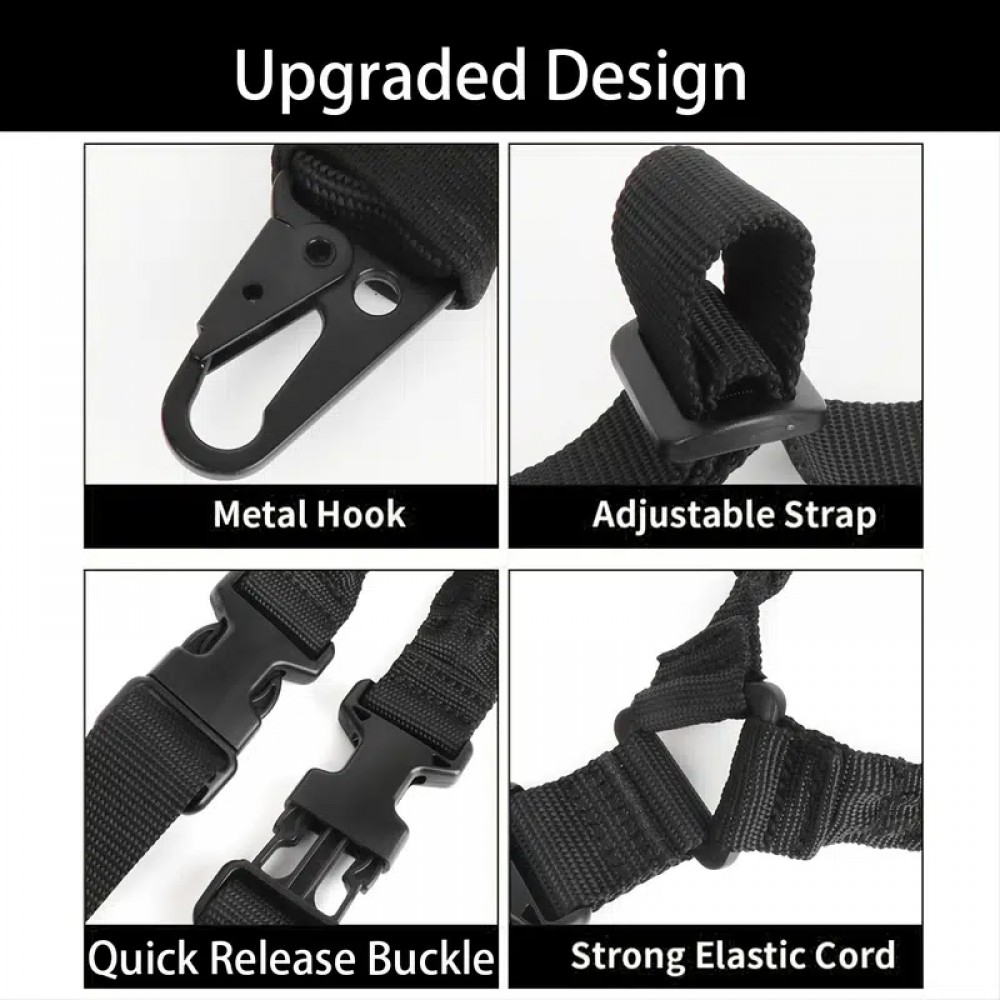 Tactical HK Style 2-Point Riffle Bungee Sling V.2