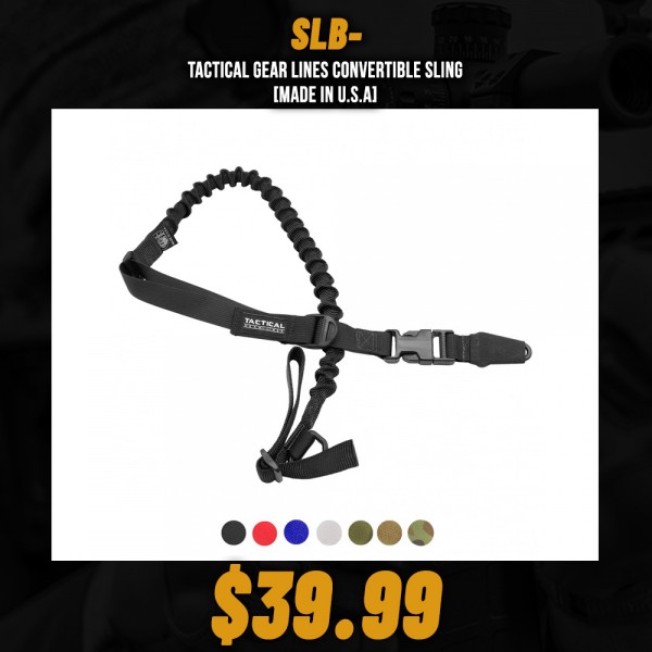 Tactical Gear Lines Convertible Sling [Made In U.S.A]