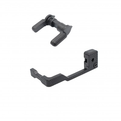 AR-15 Semi-Auto Safety Selector Lever + Extended Bolt Catch & Release Lever