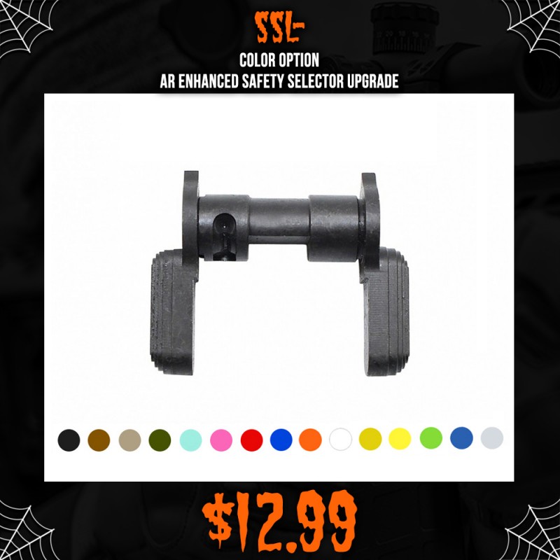 CERAKOTE COLOR OPTION| AR Semi-Auto Safety Selector Lever CERAKOTE COLOR OPTION| AR Semi-Auto Safety Selector Lever