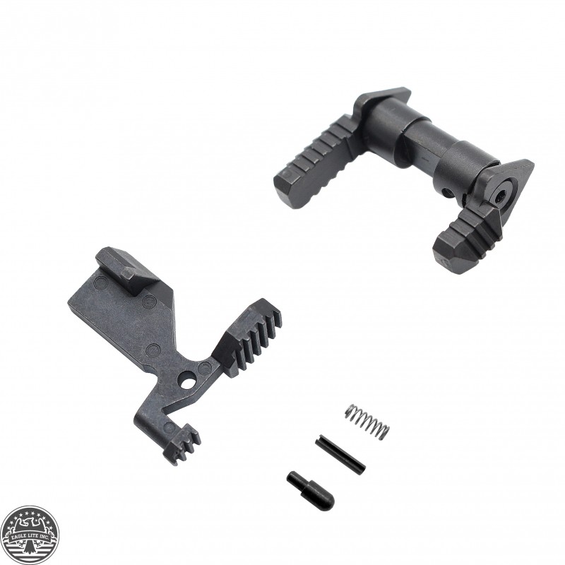 AR-15 Enhanced Safety Selector And Bolt Catch Upgrade Combo