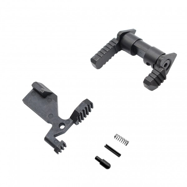 AR-15 Enhanced Safety Selector And Bolt Catch Upgrade Combo