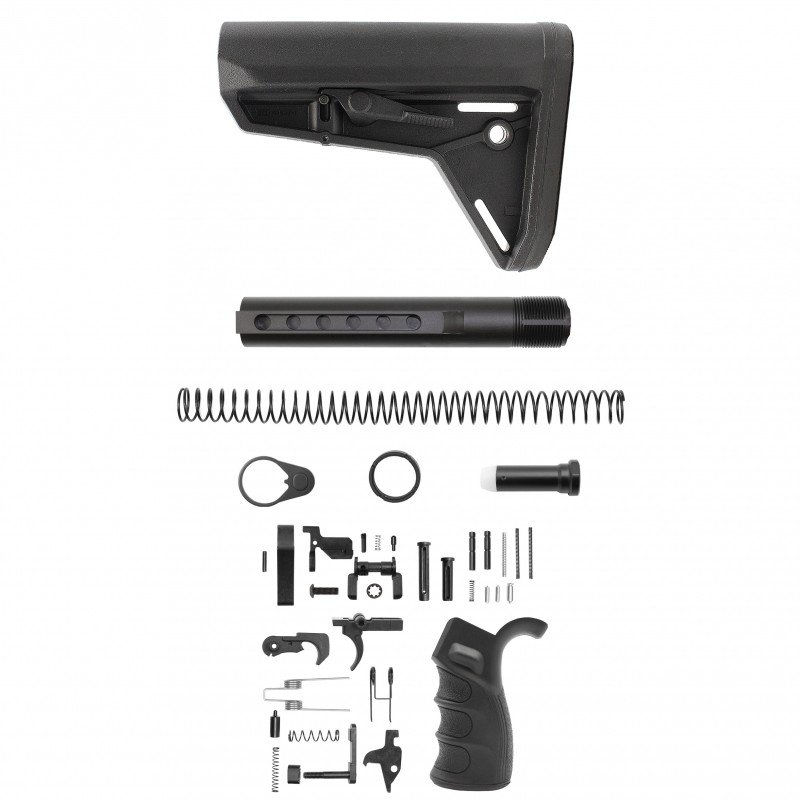 AR-10 / LR-308 Enhanced Ambidextrous Lower Build Kit W/ MAGPUL MOE Stock | Mil-Spec AR-10 / LR-308 Enhanced Ambidextrous Lower Build Kit W/ MAGPUL MOE Stock | Mil-Spec