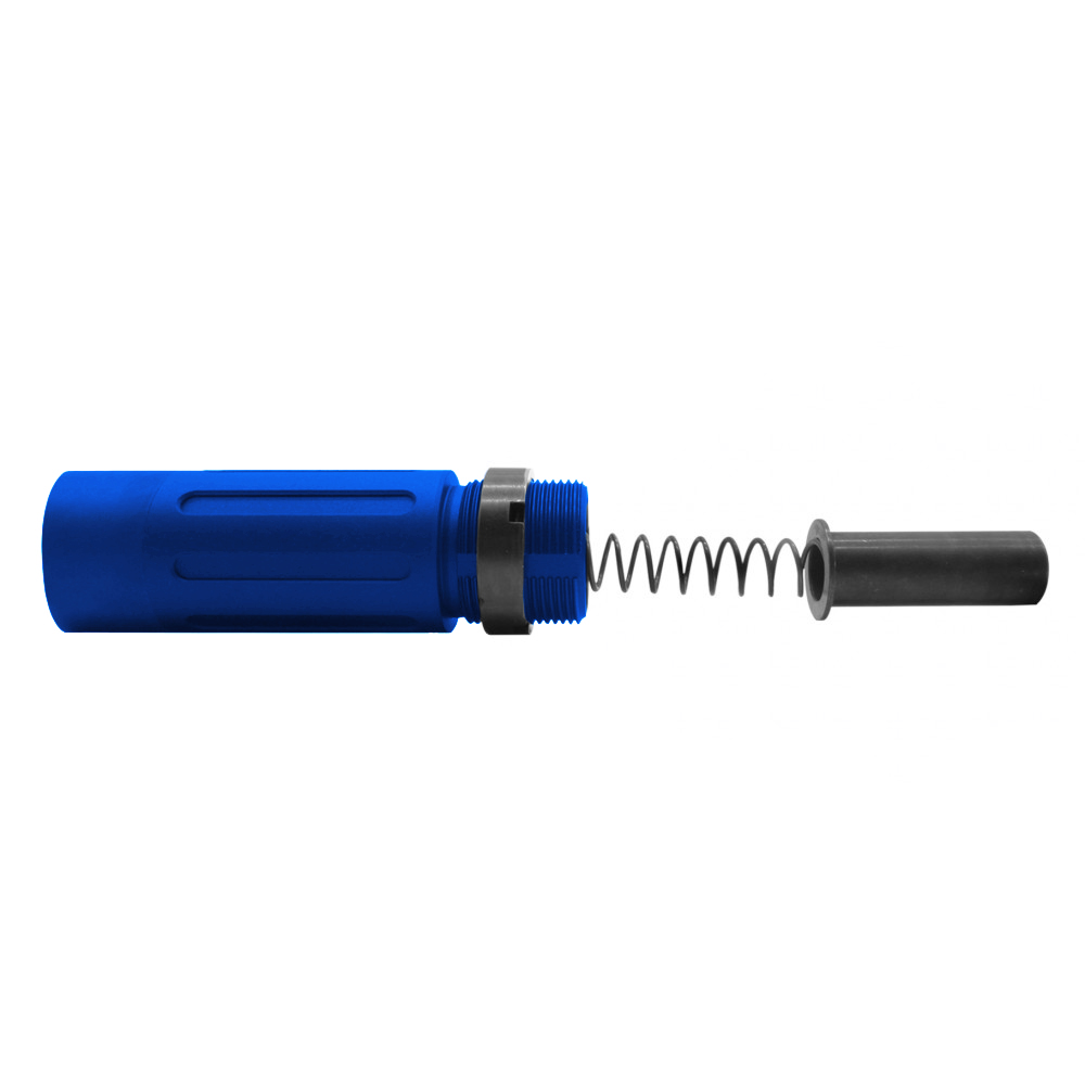 CERAKOTE BLUE FLAME | AR-15 Complete Compact Buffer Tube 3.5''| End Plate Option CERAKOTE BLUE FLAME | AR-15 Complete Compact Buffer Tube 3.5''| End Plate Option