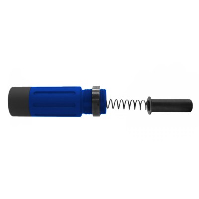 CERAKOTE BLUE FLAME | AR-15 Complete Compact Buffer Tube 3.5''-V2| End Plate Option
