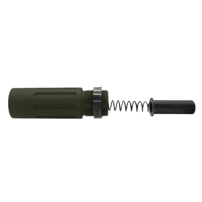 CERAKOTE OD GREEN | AR-15 Complete Compact Buffer Tube 3.5''| End Plate Option