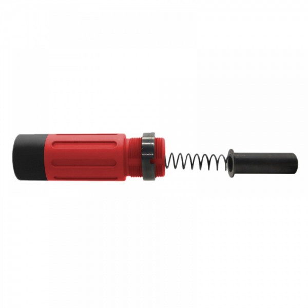 CERAKOTE RED | AR-15 Complete Compact Buffer Tube 3.5''-V2| End Plate Option CERAKOTE RED | AR-15 Complete Compact Buffer Tube 3.5''-V2| End Plate Option