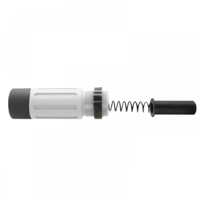 CERAKOTE WHITE | AR-15 Complete Compact Buffer Tube 3.5''-V2| End Plate Option