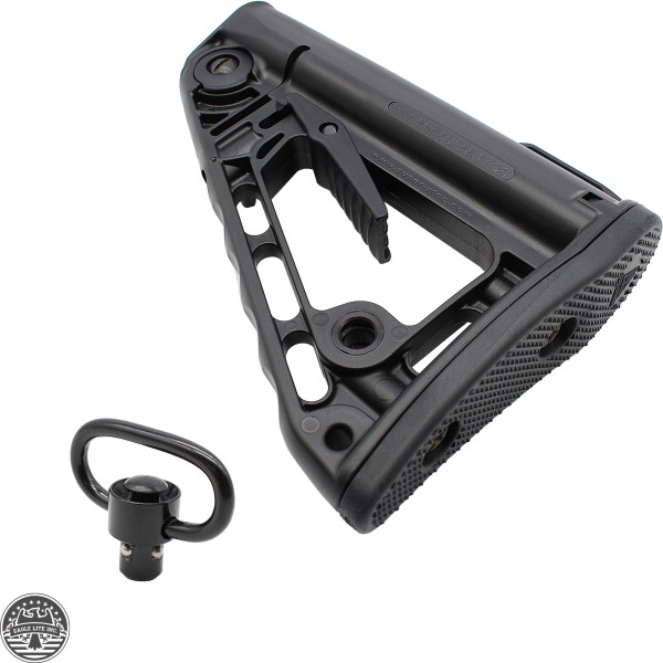 Rogers Super-Stoc Deluxe AR-15 Collapsible Stock W/ QD Swivel - Made In ...