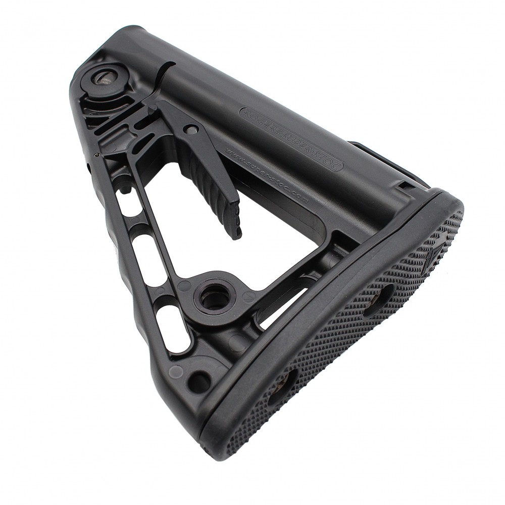 AR-15 / AR-10 Rogers Super-Stoc Deluxe Collapsible Stock W/ QD Swivel | Made In U.S.A. | Mil-Spec
