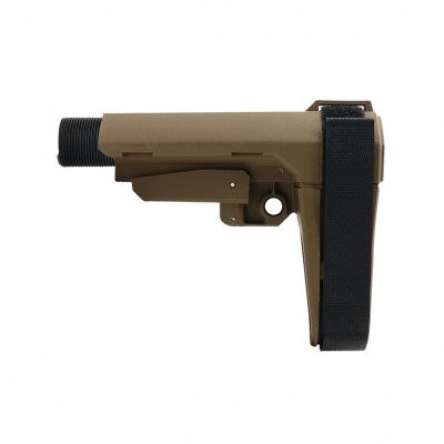 SB Tactical SBA3 Pistol Stabilizing Brace (USA) FDE + Buffer Tube