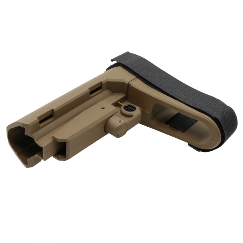 SB Tactical SBA3 Pistol Stabilizing Brace (USA) FDE + Buffer Tube