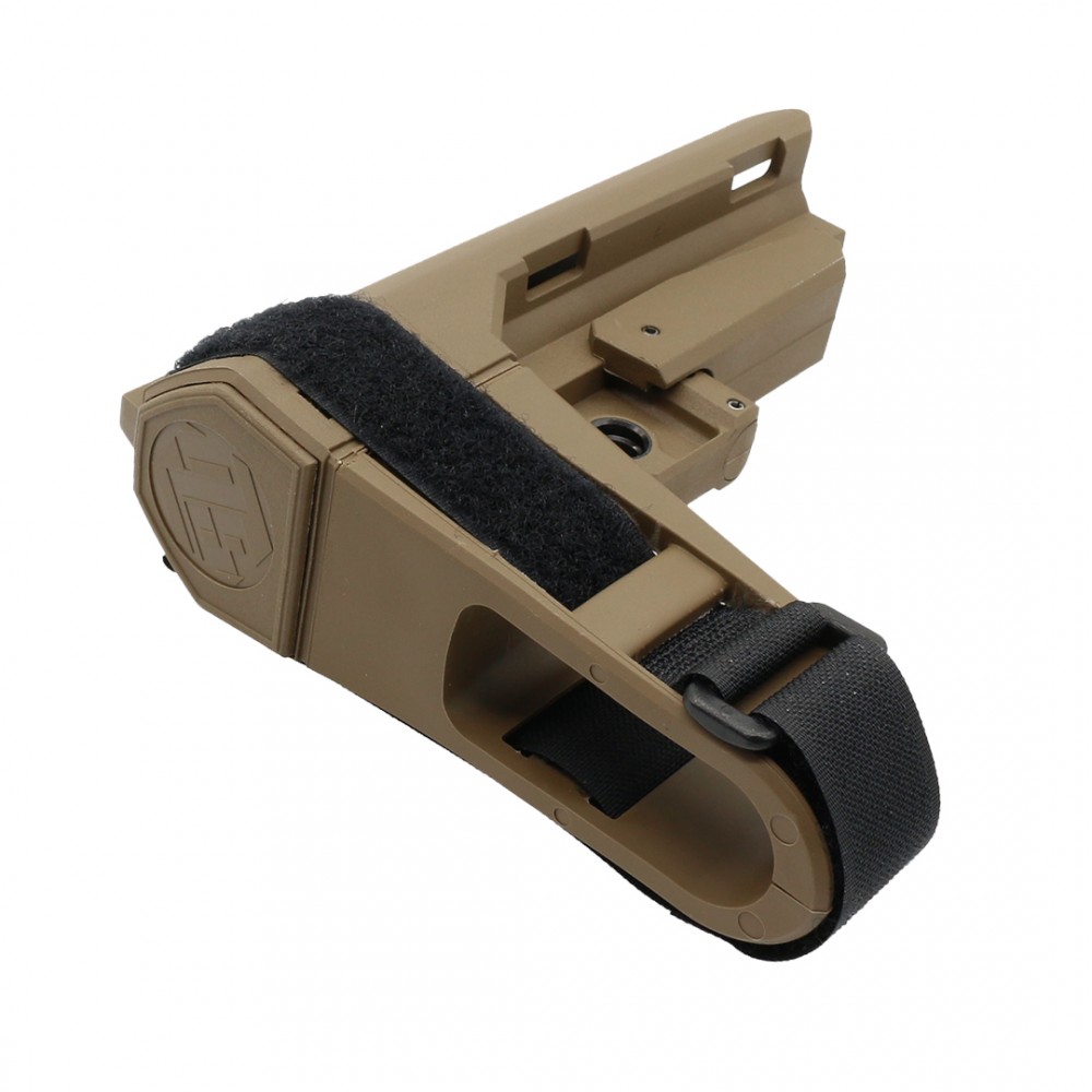 SB Tactical SBA3 Pistol Stabilizing Brace (USA) FDE W/Buffer Tube Kit