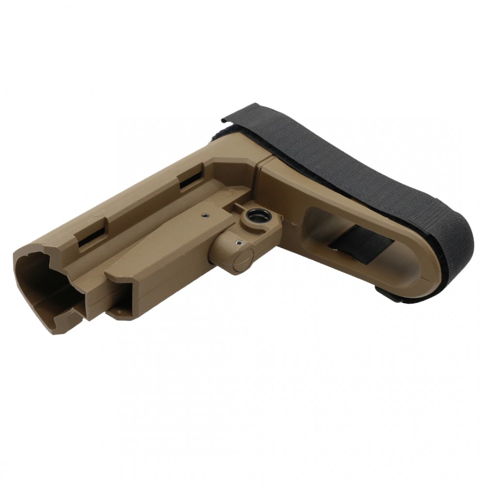 SB Tactical SBA3 Pistol Stabilizing Brace (USA) FDE W/Buffer Tube Kit