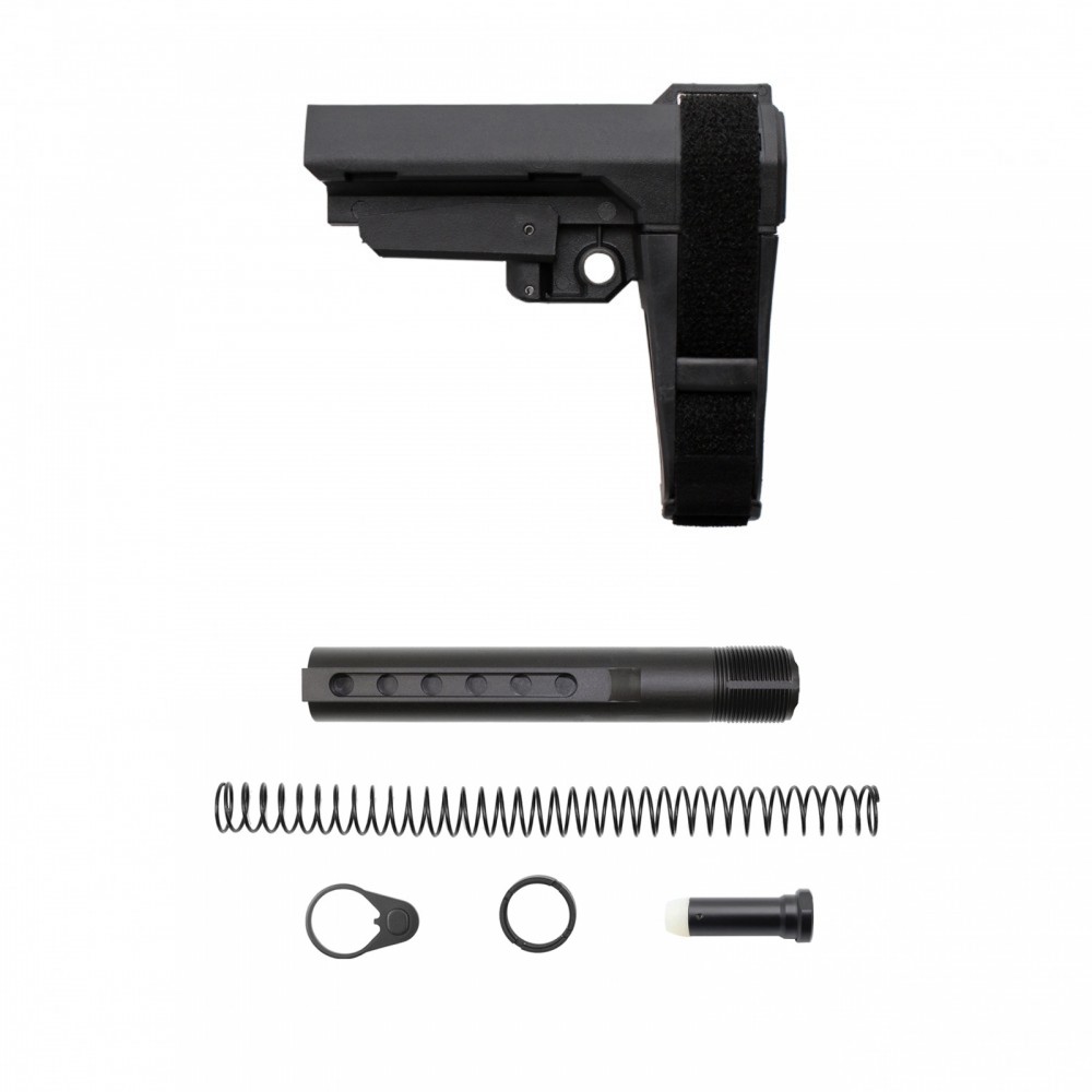 SB Tactical SBA3 Pistol Stabilizing Brace (USA) W/Buffer Tube Kit