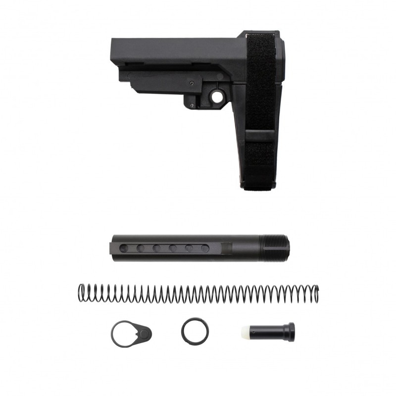 SB Tactical SBA3 Pistol Stabilizing Brace (USA) W/Buffer Tube Kit