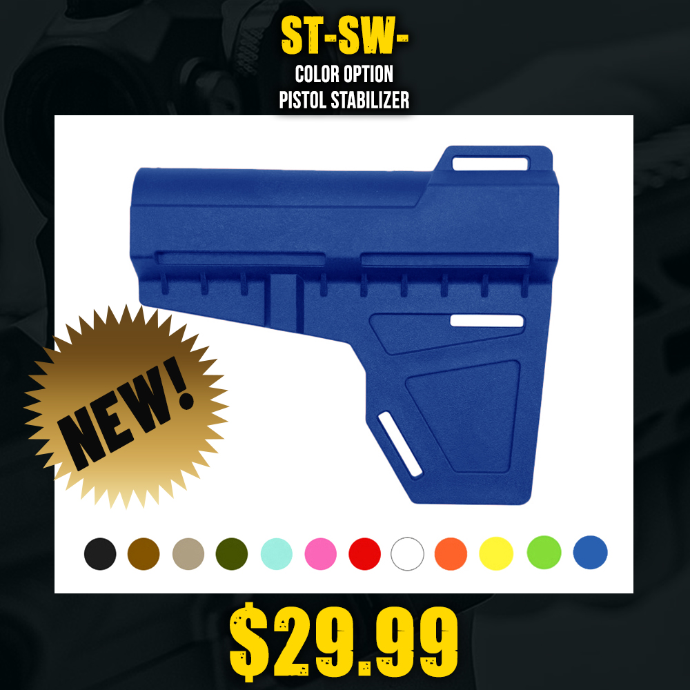 COLOR OPTION| Pistol Stabilizer COLOR OPTION| Pistol Stabilizer