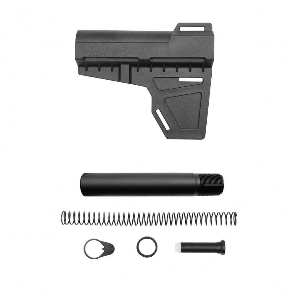 AR-15 Pistol Blade W/Complete Buffer Tube Kit - No Foam Pad