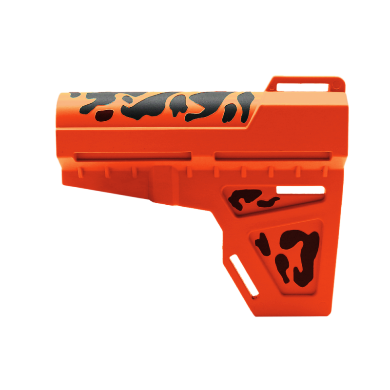 CERAKOTE CAMO| Pistol Stabilizer| Black and Cerakote Hunter Orange