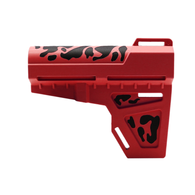 CERAKOTE CAMO RED | Pistol Stabilizer - Base RED - Pattern - BLK