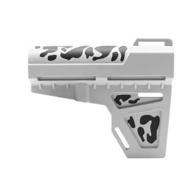 CERAKOTE CAMO WHI | Pistol Stabilizer - Base WHI - Pattern - BLK