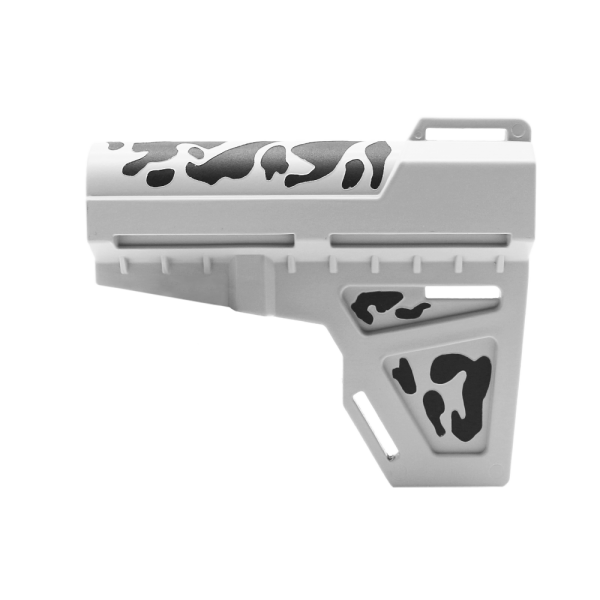 CERAKOTE CAMO WHI | Pistol Stabilizer - Base WHI - Pattern - BLK CERAKOTE CAMO WHI | Pistol Stabilizer - Base WHI - Pattern - BLK