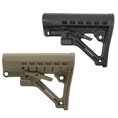 POLYMER COLOR OPTION| AR-15 / AR-10 Skeleton A Frame Buttstock | Commercial-Spec