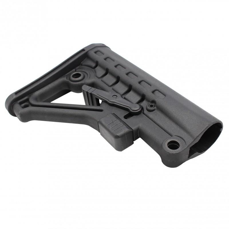 AR-10 / LR-308 Rifle Carbine 6 Position Buffer Tube Kit W/ Skeleton A-Frame Adjustable Buttstock | Mil-Spec
