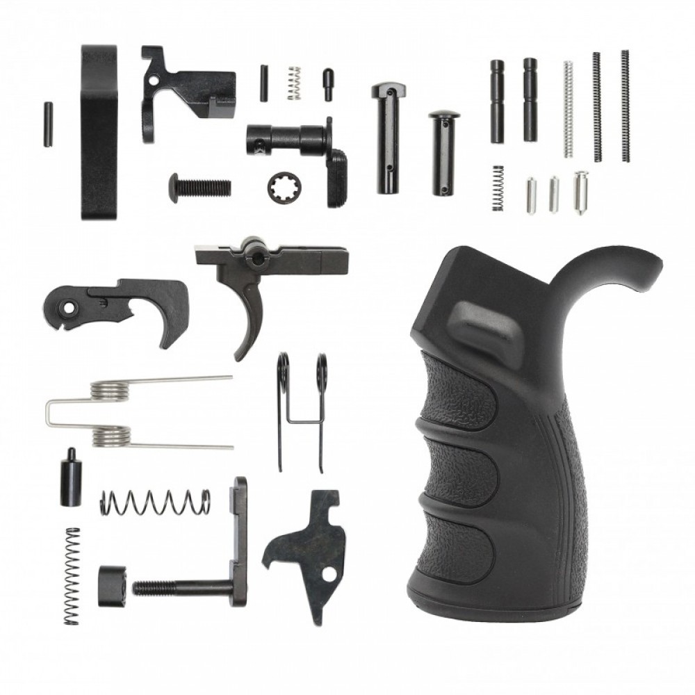 CERAKOTE BURNT BRONZE | AR-15 Blackhawk Knoxx Buttstock and Complete Buffer Tube Kit W/ Lower Parts Kit Option | Mil-Spec