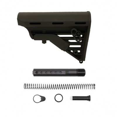 CERAKOTE OD GREEN | AR-15 Blackhawk Knoxx Buttstock and Complete Buffer Tube Kit | Mil-Spec