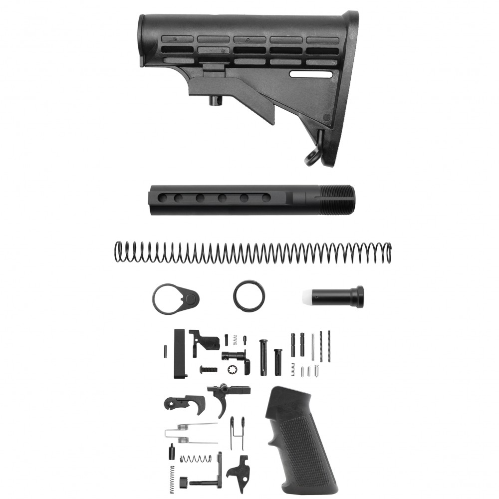 AR-10 / LR-308 Standard M4 Style Lower Build Kit | Commercial-Spec