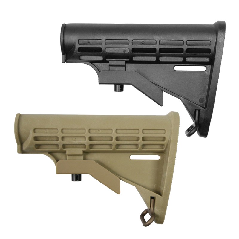 POLYMER COLOR OPTION| AR Collapsible Carbine Stock | Mil-Spec