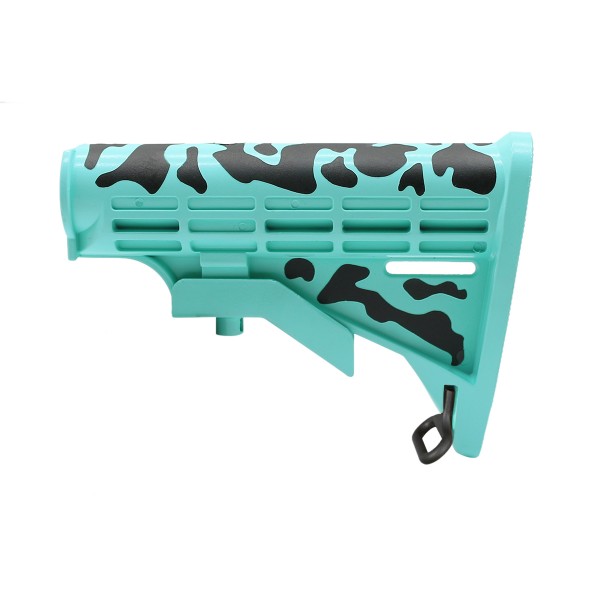 CERAKOTE CAMO RGB | AR-15 Collapsible Standard Version Stock Body-Mil Spec - Base RGB - Pattern - BLK CERAKOTE CAMO RGB | AR-15 Collapsible Standard Version Stock Body-Mil Spec - Base RGB - Pattern - BLK