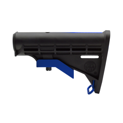 CERAKOTE GRADIENT BLU | AR-15 COLLAPSIBLE STANDARD VERSION STOCK BODY-MIL SPEC - MADE IN USA