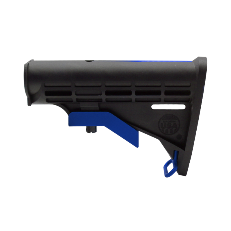 CERAKOTE GRADIENT BLU | AR-15 COLLAPSIBLE STANDARD VERSION STOCK BODY-MIL SPEC - MADE IN USA CERAKOTE GRADIENT BLU | AR-15 COLLAPSIBLE STANDARD VERSION STOCK BODY-MIL SPEC - MADE IN USA
