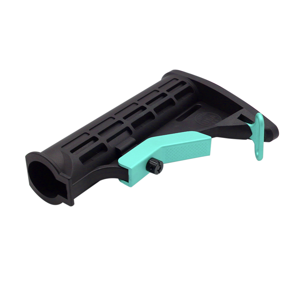 CERAKOTE GRADIENT ROBINS EGG | AR-15 Collapsible Standard Version Stock Body-Mil Spec- MADE IN USA