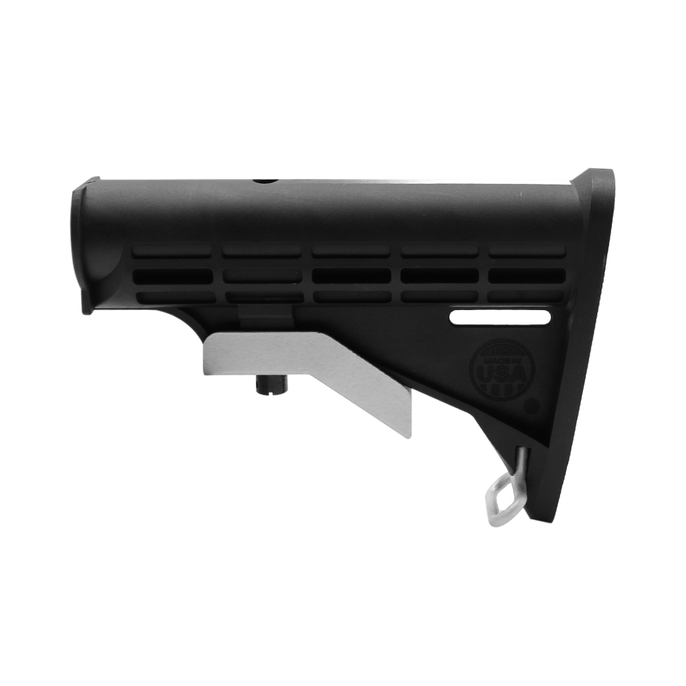 CERAKOTE GRADIENT SLV | AR-15 COLLAPSIBLE STANDARD VERSION STOCK BODY-MIL SPEC  - MADE IN USA