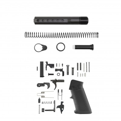 AR-15 .223/5.56 Complete Buffer Tube Kit W/ Lower Parts Kit Option | Mil-Spec